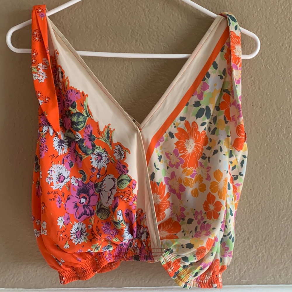 Free people tied to you tank extra small